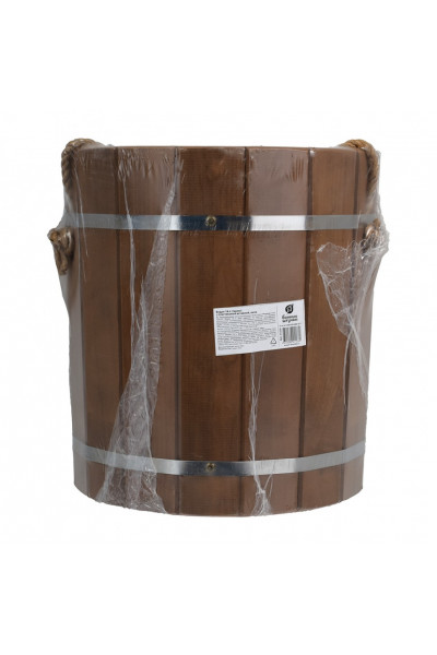 Ведро для бани Банные Штучки термо с пластиковой вставкой, липа 18 л 33328 Ведро для бани Банные Штучки термо с пластиковой вставкой, липа 18 л 33328