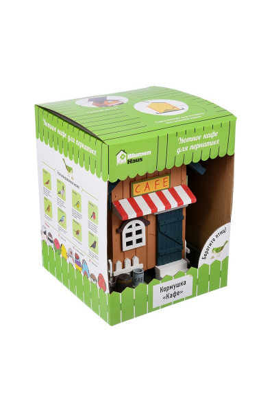 Кормушка для птиц Blumen Haus Кафе 65712 Кормушка для птиц Blumen Haus Кафе 65712