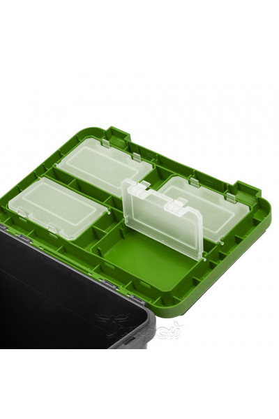 Ящик рыболовный зимний Helios односекционный 19л серый/салатовый (HS-IB-19-GG-1) Ящик рыболовный зимний Helios односекционный 19л серый/салатовый (HS-IB-19-GG-1)