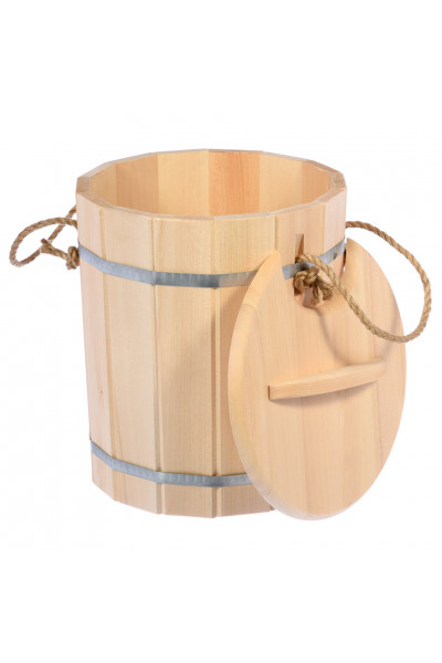 Запарник с крышкой Hot Pot липа 16 л 33224 Запарник с крышкой Hot Pot липа 16 л 33224