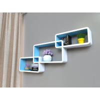 Комплект открытых полок на стену Qwerty Нью-Йорк 72012