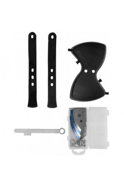 Ледобур Iceberg Siberia 110L-1600 (диаметр 110 мм) двуручный, левый, полукруглые ножи Ледобур Iceberg Siberia 110L-1600 (диаметр 110 мм) двуручный, левый, полукруглые ножи