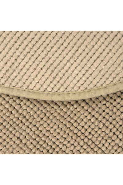 Коврик для ванной Vortex Spa круглый d55 см бежевый 24135