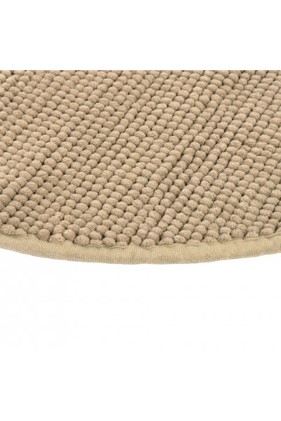 Коврик для ванной Vortex Spa круглый d55 см бежевый 24135