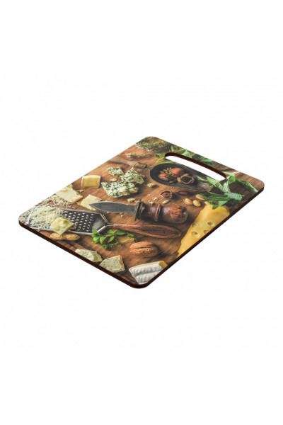 Доска разделочная Marmiton Сырная Тарелка, дерево 29х21 см 17368 Доска разделочная Marmiton Сырная Тарелка, дерево 29х21 см 17368