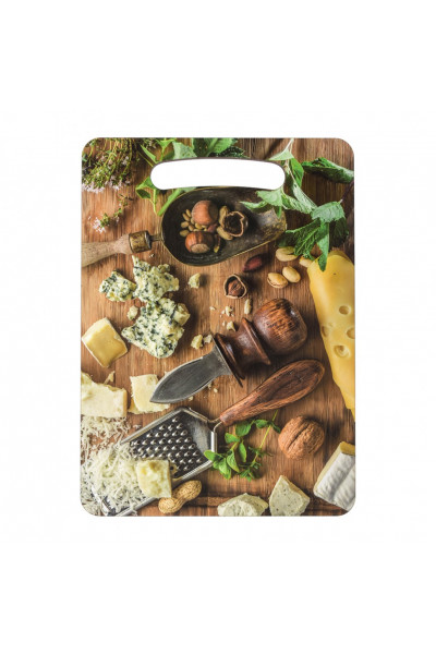 Доска разделочная Marmiton Сырная Тарелка, дерево 29х21 см 17368 Доска разделочная Marmiton Сырная Тарелка, дерево 29х21 см 17368