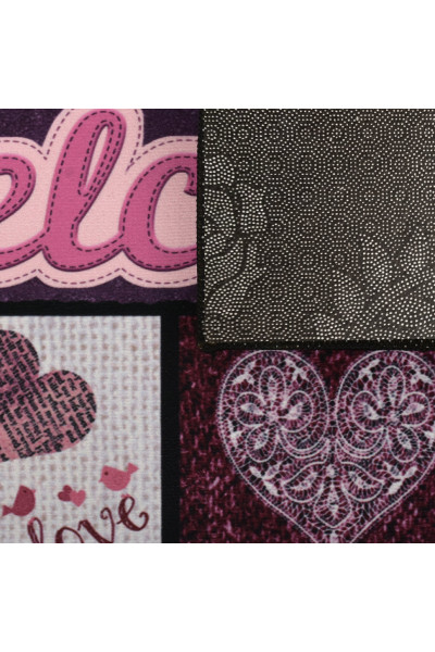 Коврик влаговпитывающий Vortex Velur Welcome 40х60 см 24237 Коврик влаговпитывающий Vortex Velur Welcome 40х60 см 24237