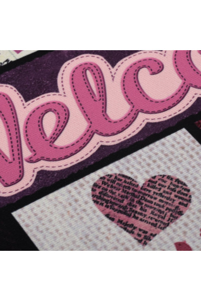 Коврик влаговпитывающий Vortex Velur Welcome 40х60 см 24237 Коврик влаговпитывающий Vortex Velur Welcome 40х60 см 24237