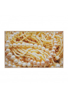 Коврик влаговпитывающий Vortex Velur Spa 50х80 см Жемчужное ожерелье 24293