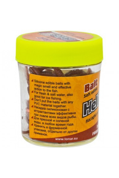 Насадка искусственная съедобная Helios Червь (Earthworm) 40г HS-NCH-E Насадка искусственная съедобная Helios Червь (Earthworm) 40г HS-NCH-E