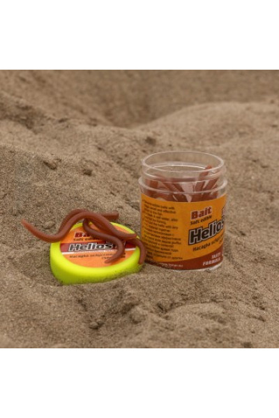 Насадка искусственная съедобная Helios Червь (Earthworm) 40г HS-NCH-E Насадка искусственная съедобная Helios Червь (Earthworm) 40г HS-NCH-E
