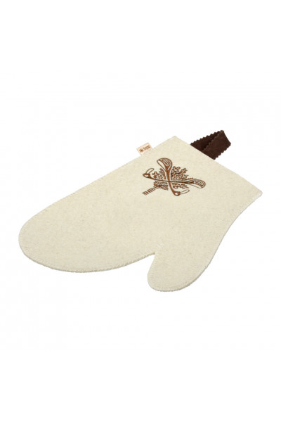 Рукавица для бани Банные Штучки (войлок) 41419 Рукавица для бани Банные Штучки (войлок) 41419