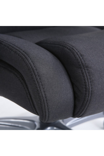 Кресло руководителя Brabix Premium Solid HD-005 до 180 кг, ткань, черное 531822 Кресло руководителя Brabix Premium Solid HD-005 до 180 кг, ткань, черное 531822