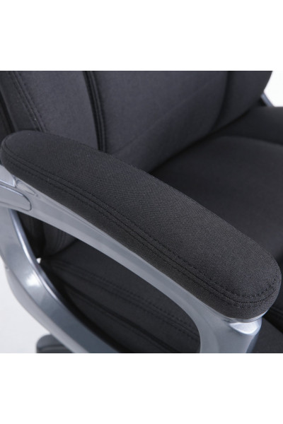 Кресло руководителя Brabix Premium Solid HD-005 до 180 кг, ткань, черное 531822 Кресло руководителя Brabix Premium Solid HD-005 до 180 кг, ткань, черное 531822