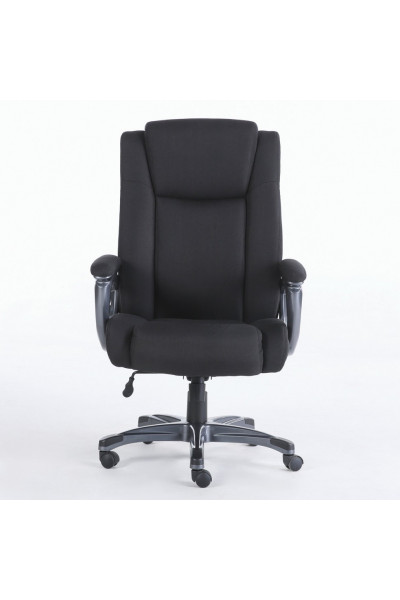 Кресло руководителя Brabix Premium Solid HD-005 до 180 кг, ткань, черное 531822 Кресло руководителя Brabix Premium Solid HD-005 до 180 кг, ткань, черное 531822