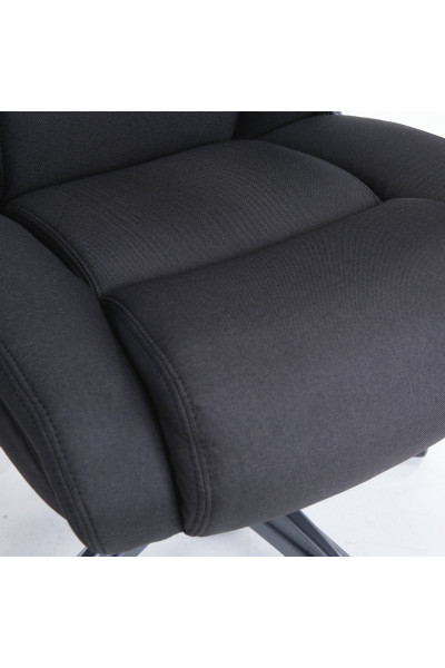 Кресло руководителя Brabix Premium Solid HD-005 до 180 кг, ткань, черное 531822 Кресло руководителя Brabix Premium Solid HD-005 до 180 кг, ткань, черное 531822