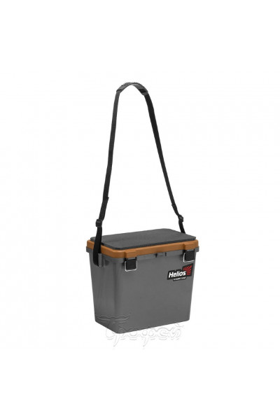 Ящик рыболовный зимний Helios односекционный 19л серый/золото (HS-IB-19-GGo-1) Ящик рыболовный зимний Helios односекционный 19л серый/золото (HS-IB-19-GGo-1)