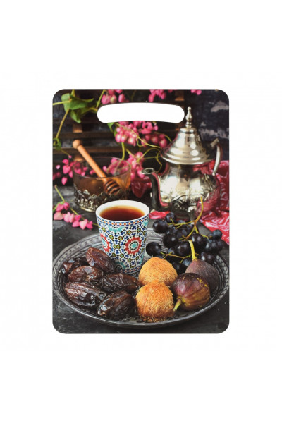 Доска разделочная Marmiton Восточные Сладости, дерево 29х21 см 17369 Доска разделочная Marmiton Восточные Сладости, дерево 29х21 см 17369