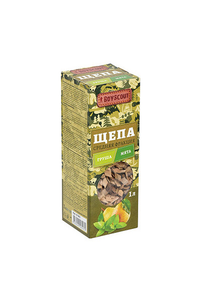 Щепа для копчения Boyscout Груша + Мята 1 л 61461