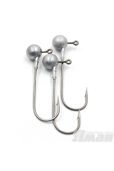 Джиг-головка Шар Яман 10 шт кр Kumho 2332 #6/0 - 38 гр Я-ДШБ6/0-38-10