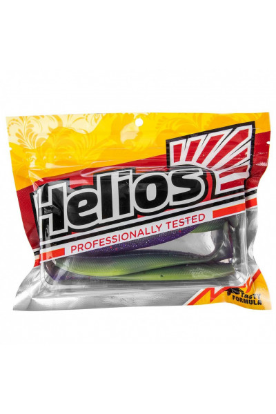 Виброхвост Helios Trofey 5.5/14 см, цвет Fio & Lime 4 шт HS-25-014 Виброхвост Helios Trofey 5.5/14 см, цвет Fio & Lime 4 шт HS-25-014