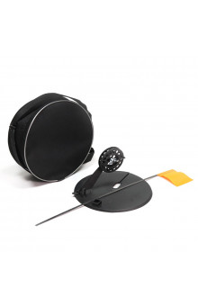 Набор жерлиц (5 шт) Яман подставка 210 мм, катушка 75 мм, угловая стойка Y-TU-09