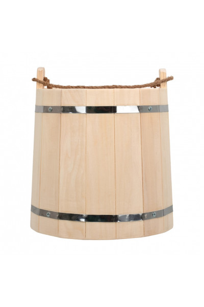 Ведро для бани Банные Штучки С легким паром, липа 18 л 31199