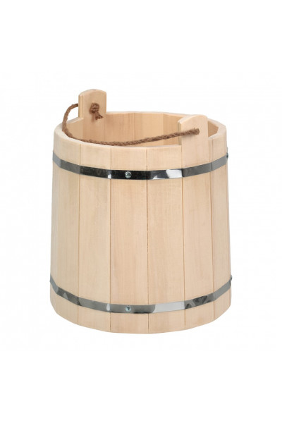 Ведро для бани Банные Штучки С легким паром, липа 18 л 31199 Ведро для бани Банные Штучки С легким паром, липа 18 л 31199