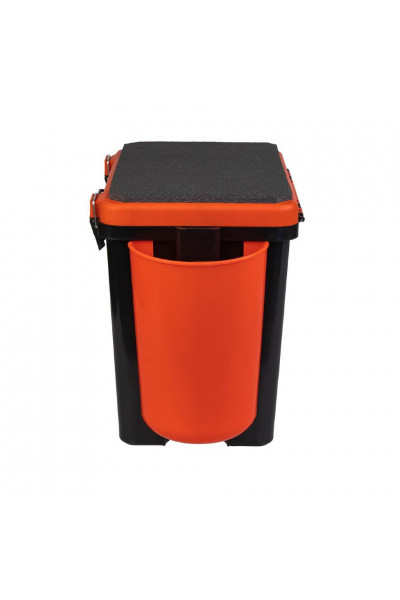 Ящик для зимней рыбалки Helios FishBox односекционный 19л оранжевый Ящик для зимней рыбалки Helios FishBox односекционный 19л оранжевый