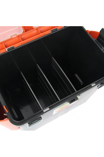 Ящик для зимней рыбалки Helios FishBox односекционный 19л оранжевый Ящик для зимней рыбалки Helios FishBox односекционный 19л оранжевый