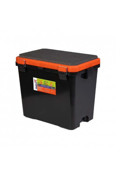 Ящик для зимней рыбалки Helios FishBox односекционный 19л оранжевый Ящик для зимней рыбалки Helios FishBox односекционный 19л оранжевый