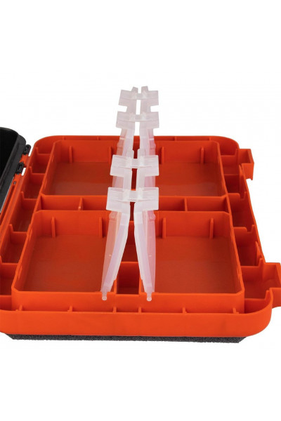 Ящик для зимней рыбалки Helios FishBox односекционный 19л оранжевый Ящик для зимней рыбалки Helios FishBox односекционный 19л оранжевый