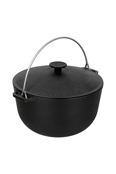 Казан чугунный с крышкой Boyscout 6л 61544 Казан чугунный с крышкой Boyscout 6л 61544