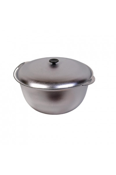 Казан походный с крышкой Силумин 25л d420 (БКД25) Казан походный с крышкой Силумин 25л d420 (БКД25)