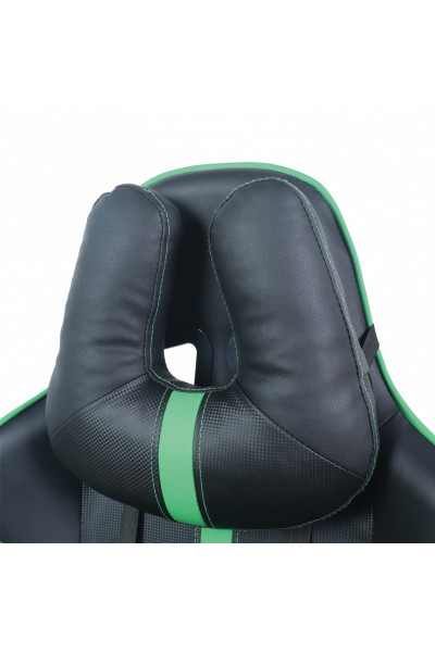 Кресло компьютерное Brabix GT Carbon GM-120 экокожа, черно-зеленое 531929 Кресло компьютерное Brabix GT Carbon GM-120 экокожа, черно-зеленое 531929