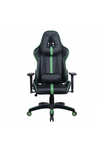 Кресло компьютерное Brabix GT Carbon GM-120 экокожа, черно-зеленое 531929 Кресло компьютерное Brabix GT Carbon GM-120 экокожа, черно-зеленое 531929
