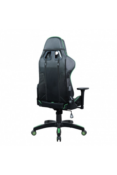 Кресло компьютерное Brabix GT Carbon GM-120 экокожа, черно-зеленое 531929 Кресло компьютерное Brabix GT Carbon GM-120 экокожа, черно-зеленое 531929