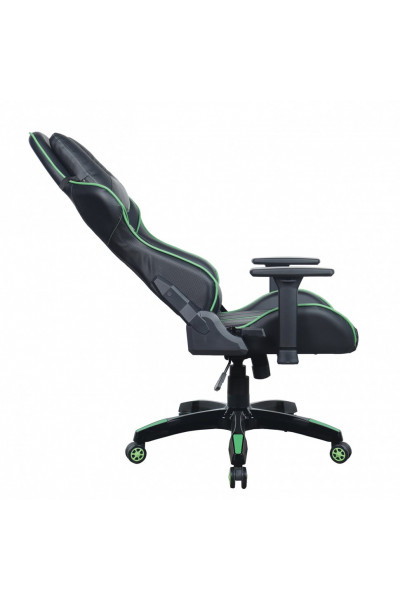 Кресло компьютерное Brabix GT Carbon GM-120 экокожа, черно-зеленое 531929 Кресло компьютерное Brabix GT Carbon GM-120 экокожа, черно-зеленое 531929