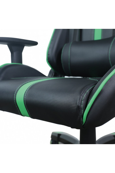 Кресло компьютерное Brabix GT Carbon GM-120 экокожа, черно-зеленое 531929 Кресло компьютерное Brabix GT Carbon GM-120 экокожа, черно-зеленое 531929
