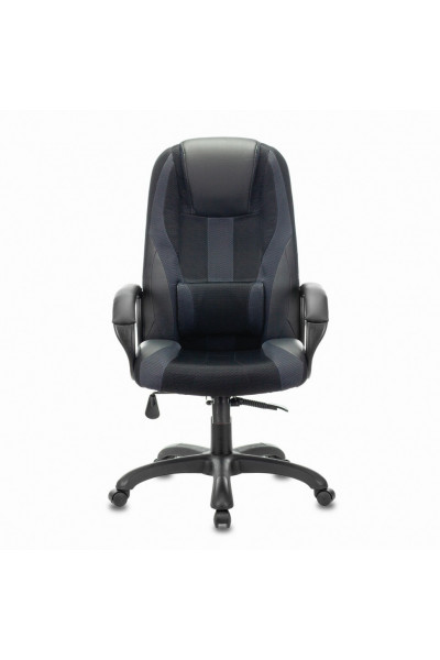 Кресло компьютерное Brabix Premium Rapid GM-102 до 180 кг, экокожа/ткань, черно-серое 532105 Кресло компьютерное Brabix Premium Rapid GM-102 до 180 кг, экокожа/ткань, черно-серое 532105