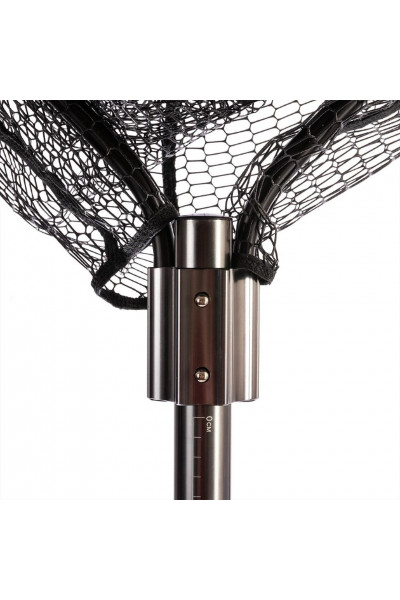 Подсачек складной телескопический Nisus 80x60х230 см прорезиненный N-FJE-Y80602302-R