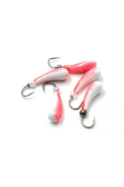 Мормышка литая Яман Зубок Бол., 0,8 г, Kumho №31, цвет фц. красный с/накопит. (5 шт.) Я-МР1249ФКС Мормышка литая Яман Зубок Бол., 0,8 г, Kumho №31, цвет фц. красный с/накопит. (5 шт.) Я-МР1249ФКС