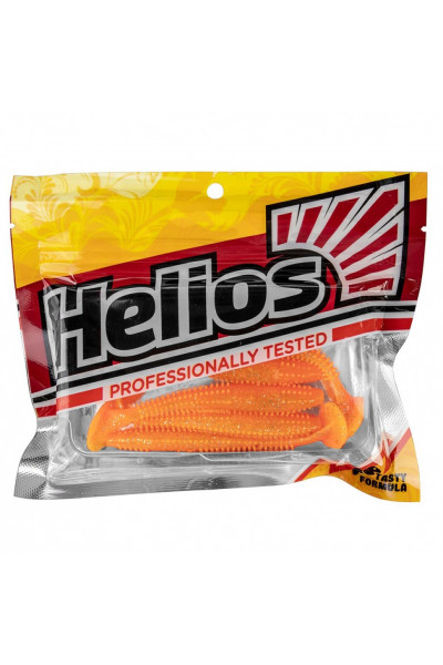 Виброхвост Helios Shaggy 3,35/8,5 см, цвет Orange & Sparkles 5 шт HS-16-022 Виброхвост Helios Shaggy 3,35/8,5 см, цвет Orange & Sparkles 5 шт HS-16-022