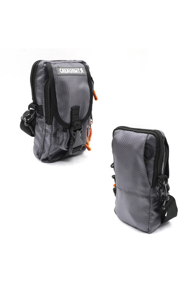 Сумка рыболовная Следопыт Street Fishing MultiLock V-Pouch, 22х12,5х8 см, цв. серый PF-BBK-09