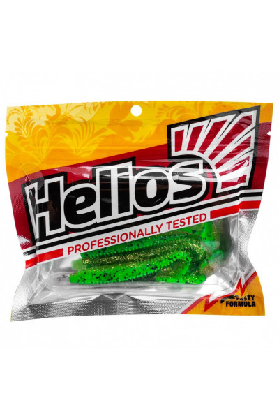 Виброхвост Helios Shaggy 3,35/8,5 см, цвет Green Peas 5 шт HS-16-051 Виброхвост Helios Shaggy 3,35/8,5 см, цвет Green Peas 5 шт HS-16-051