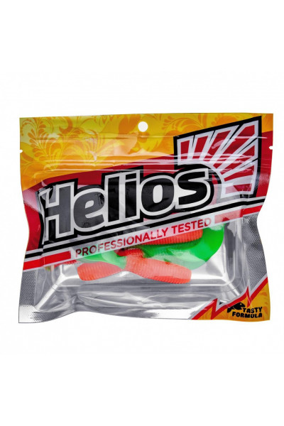 Твистер Helios Credo 3,35/8,5 см, цвет Orange & Green 7 шт HS-11-025 Твистер Helios Credo 3,35/8,5 см, цвет Orange & Green 7 шт HS-11-025