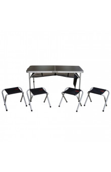 Набор мебели для пикника Tramp TRF-067 (стол + 4 стула, органайзер)