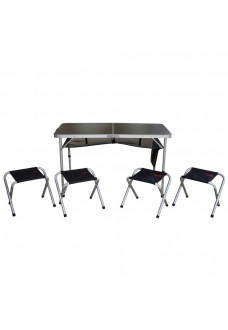 Набор мебели для пикника Tramp TRF-067 (стол + 4 стула, органайзер)