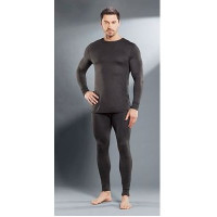 Комплект мужского термобелья Guahoo: рубашка + кальсоны (260S-DGY / 260P-DGY)
