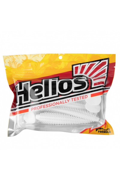Виброхвост Helios Shaggy 5,12/13 см, цвет White 5 шт HS-18-001 Виброхвост Helios Shaggy 5,12/13 см, цвет White 5 шт HS-18-001